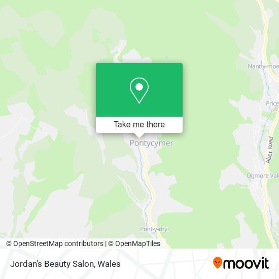 Jordan's Beauty Salon map