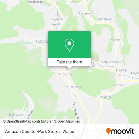 Amazon Counter-Park Stores map