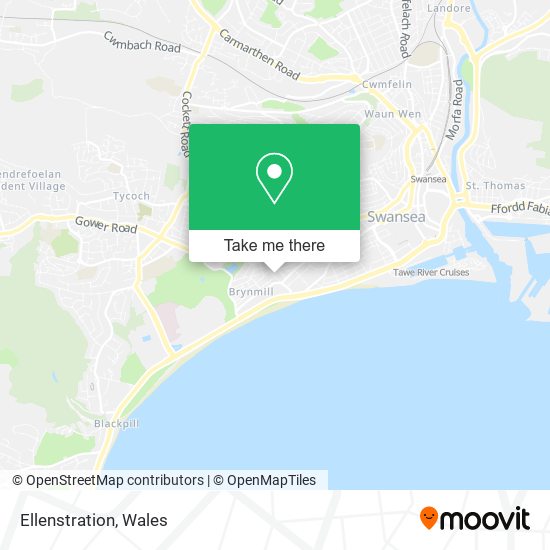 Ellenstration map
