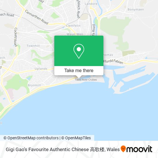 Gigi Gao's Favourite Authentic Chinese 高歌楼 map