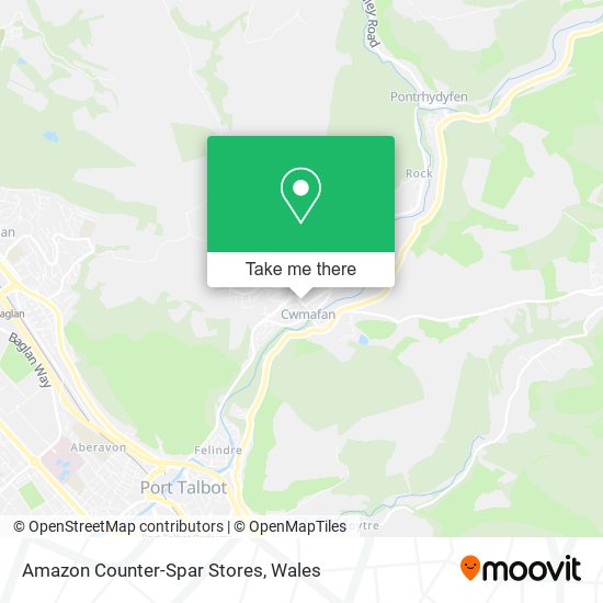 Amazon Counter-Spar Stores map