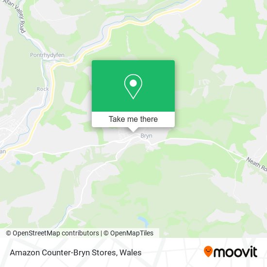 Amazon Counter-Bryn Stores map