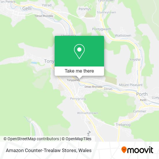 Amazon Counter-Trealaw Stores map