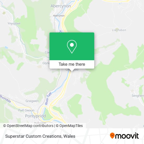 Superstar Custom Creations map