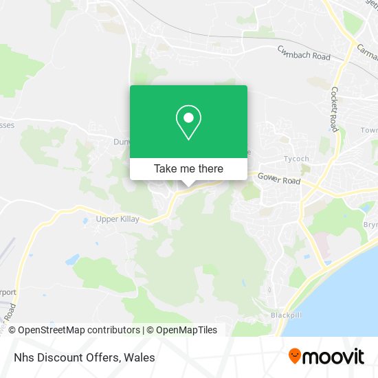 Nhs Discount Offers map