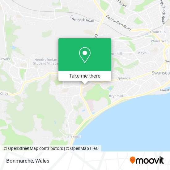 Bonmarché map