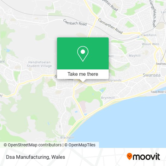 Dsa Manufacturing map