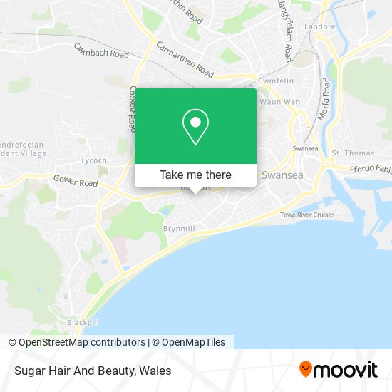 Sugar Hair And Beauty map