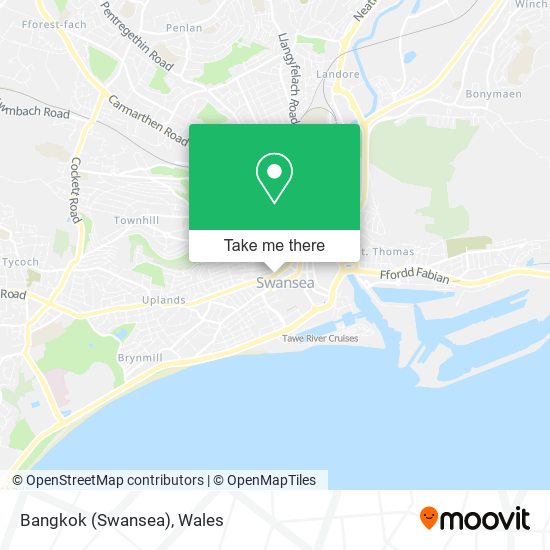 Bangkok (Swansea) map