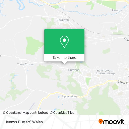 Jennys Butterf map
