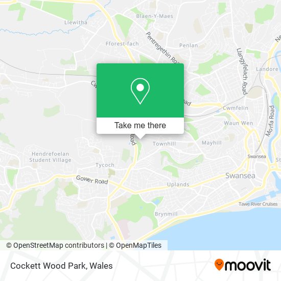 Cockett Wood Park map