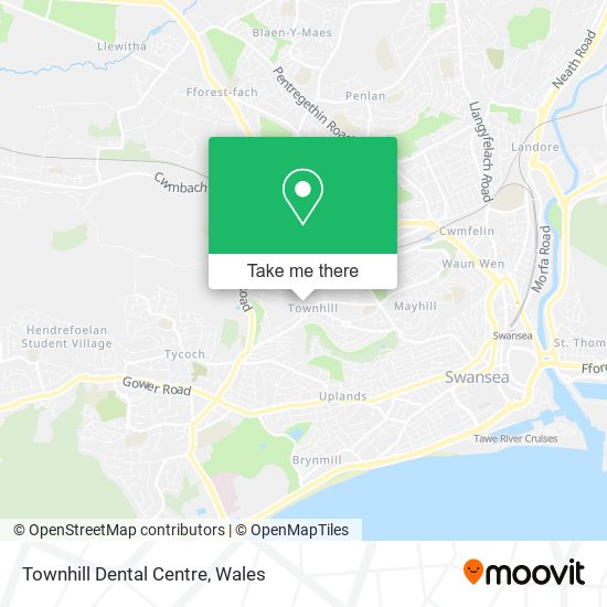 Townhill Dental Centre map