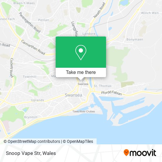 Snoop Vape Str map