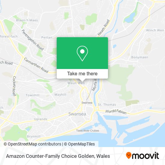 Amazon Counter-Family Choice Golden map