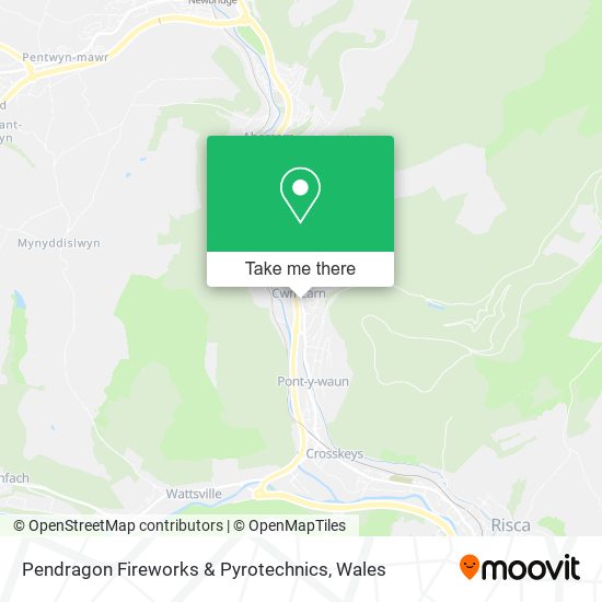 Pendragon Fireworks & Pyrotechnics map