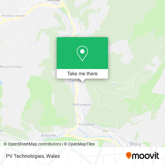 PV Technologies map