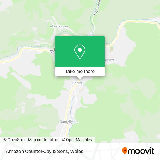 Amazon Counter-Jay & Sons map