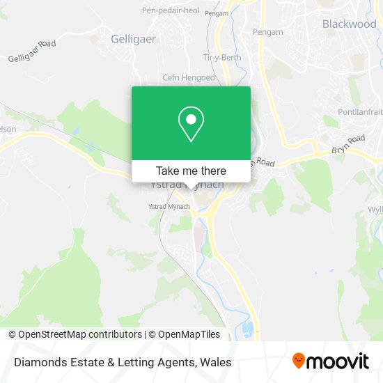 Diamonds Estate & Letting Agents map