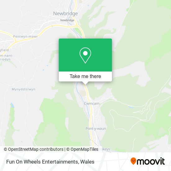 Fun On Wheels Entertainments map