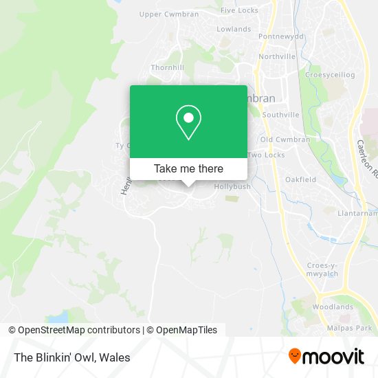 The Blinkin' Owl map