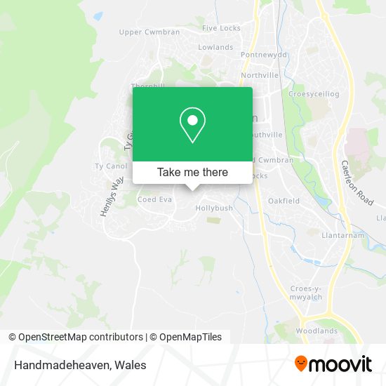 Handmadeheaven map