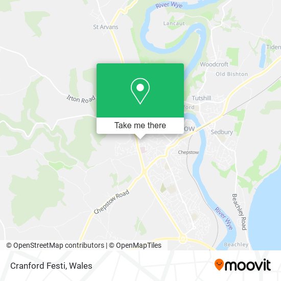 Cranford Festi map
