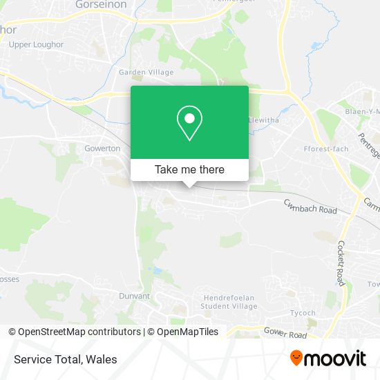 Service Total map