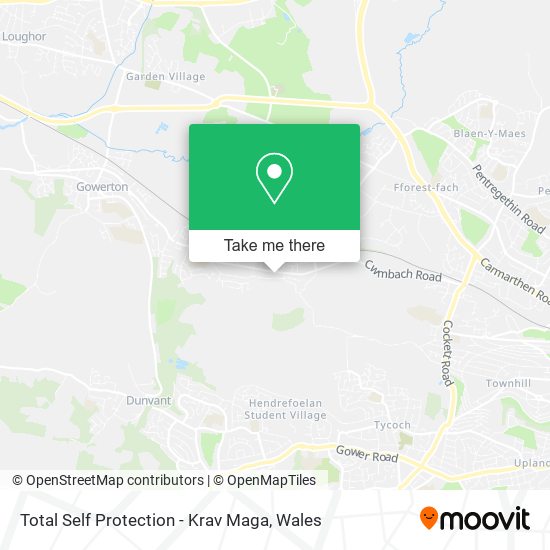 Total Self Protection - Krav Maga map