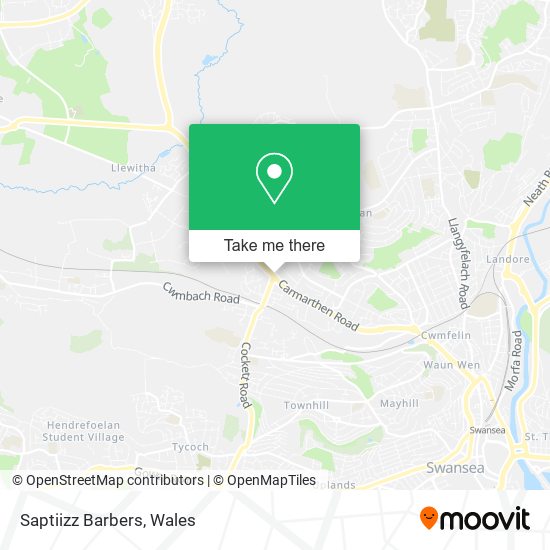 Saptiizz Barbers map