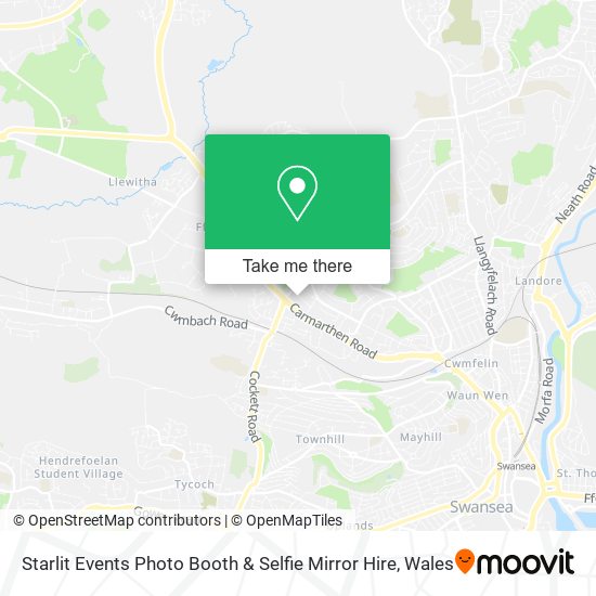 Starlit Events Photo Booth & Selfie Mirror Hire map