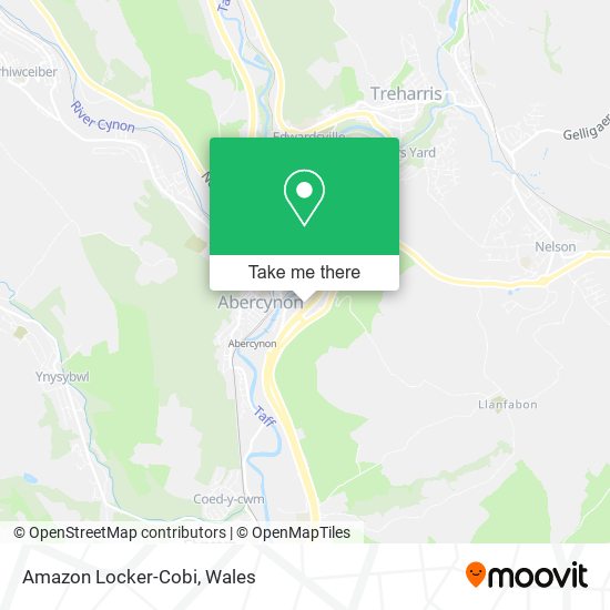 Amazon Locker-Cobi map