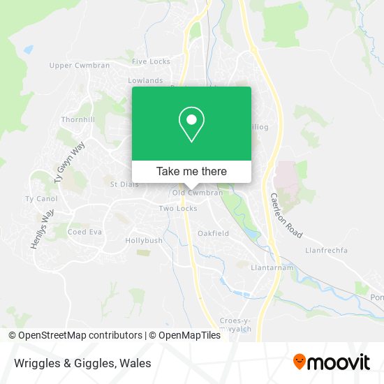 Wriggles & Giggles map