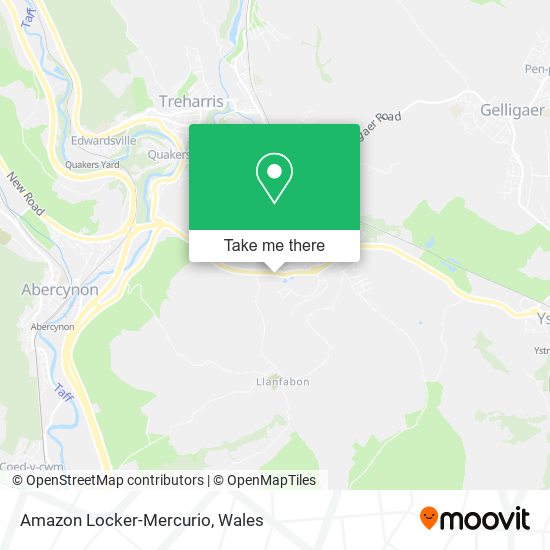 Amazon Locker-Mercurio map