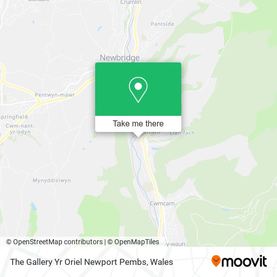 The Gallery Yr Oriel Newport Pembs map