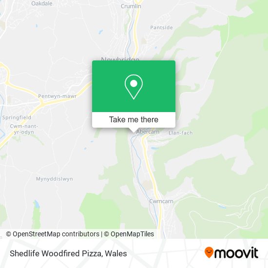 Shedlife Woodfired Pizza map