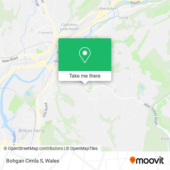 Bohgan Cimla S map