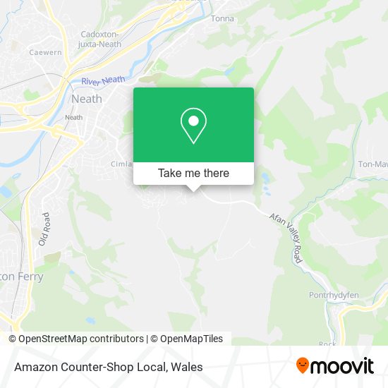 Amazon Counter-Shop Local map