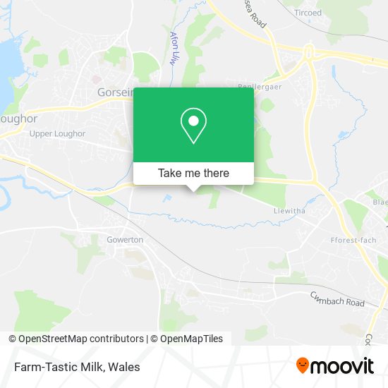 Farm-Tastic Milk map
