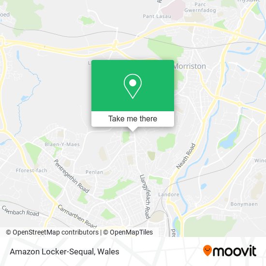 Amazon Locker-Sequal map