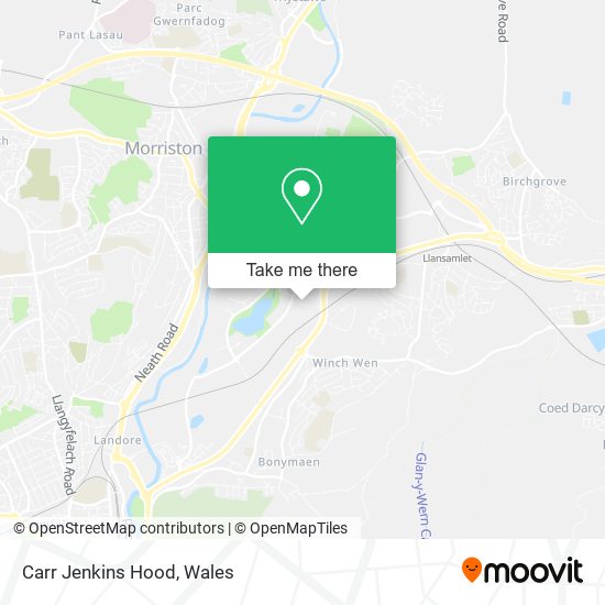 Carr Jenkins Hood map