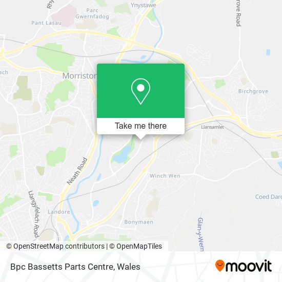 Bpc Bassetts Parts Centre map