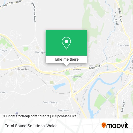 Total Sound Solutions map