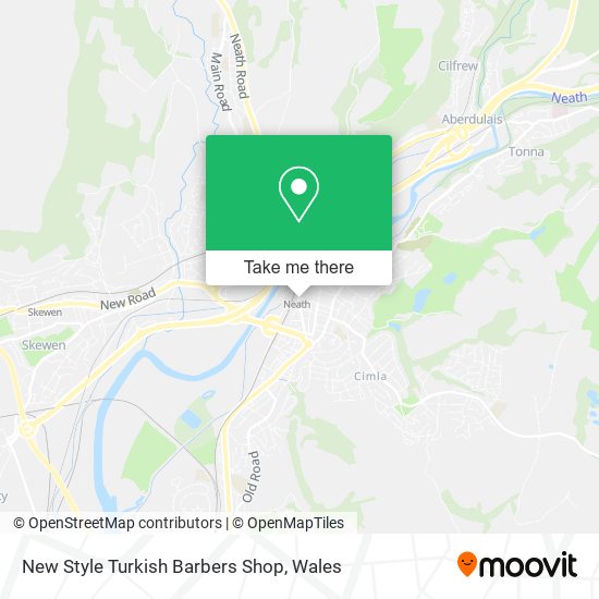 New Style Turkish Barbers Shop map
