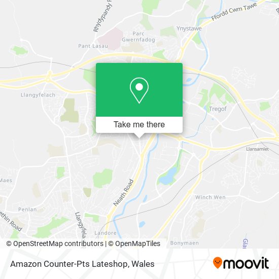 Amazon Counter-Pts Lateshop map