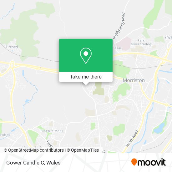 Gower Candle C map