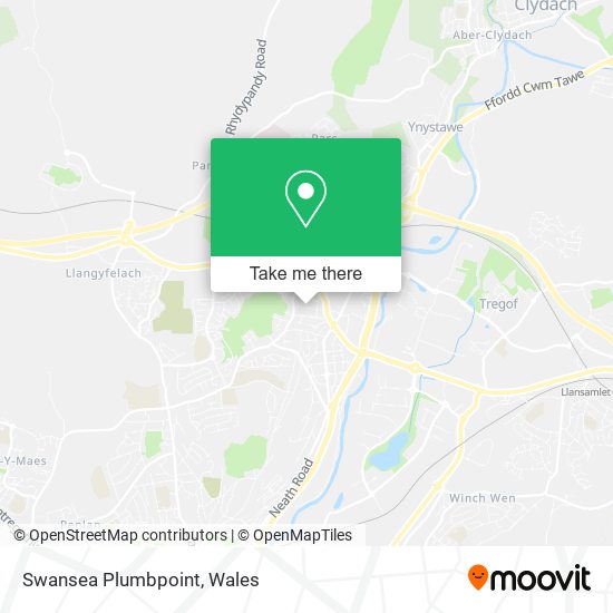 Swansea Plumbpoint map