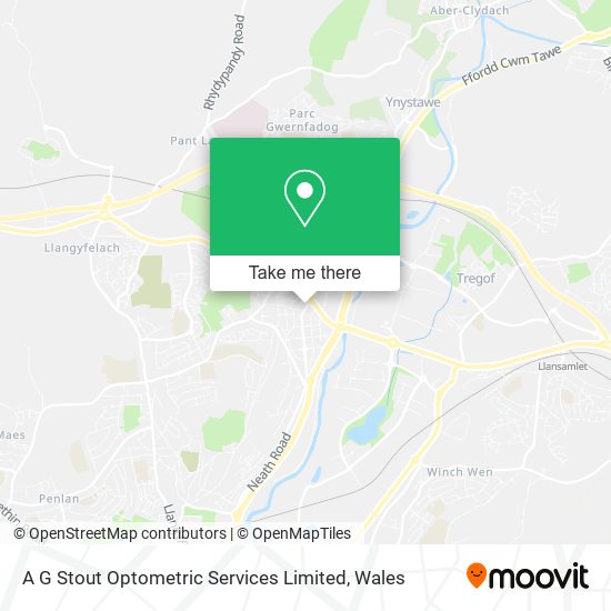 A G Stout Optometric Services Limited map