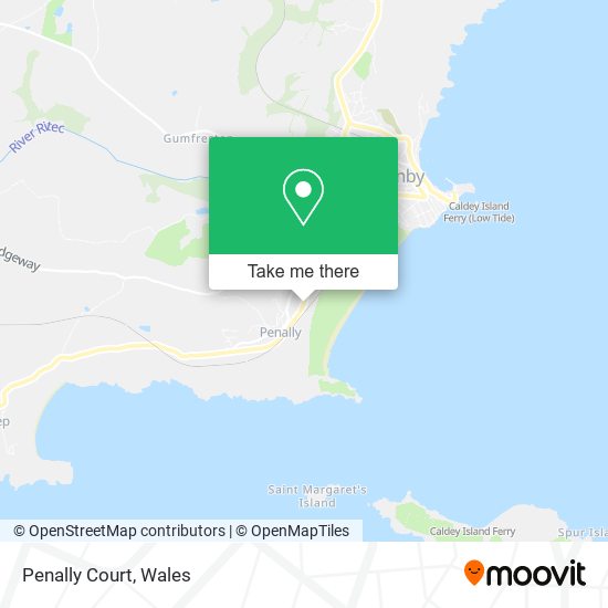 Penally Court map