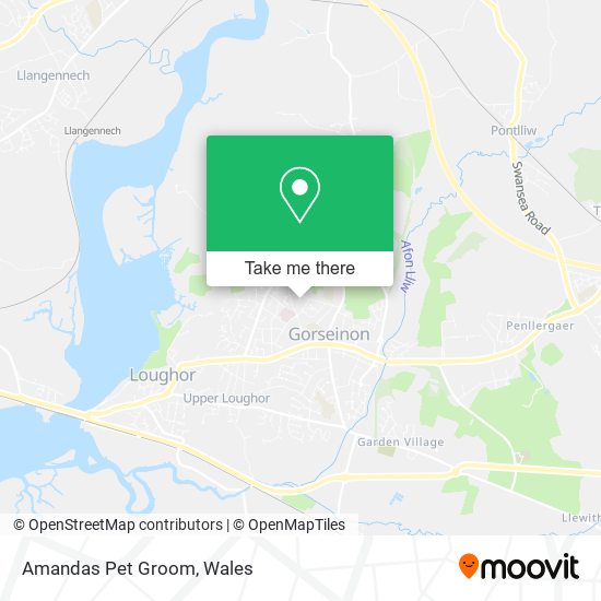 Amandas Pet Groom map