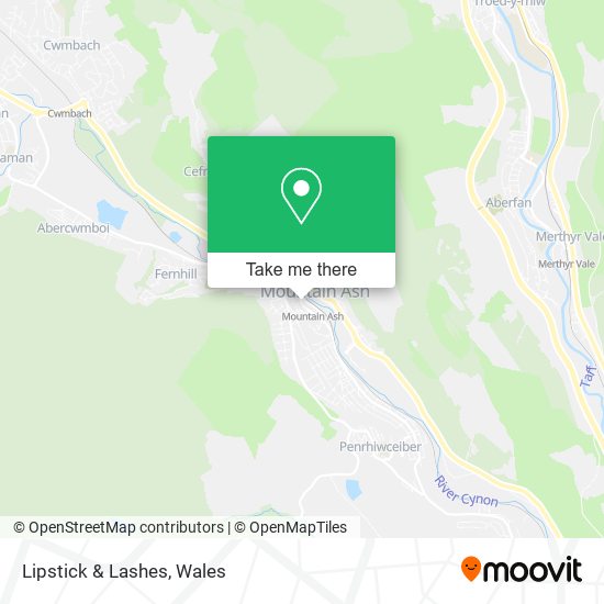 Lipstick & Lashes map